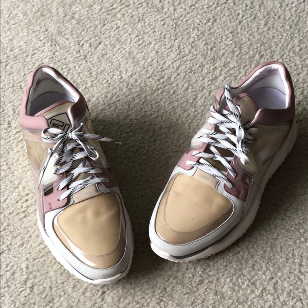 Fendi PVC and Mesh Training Shoe RARE